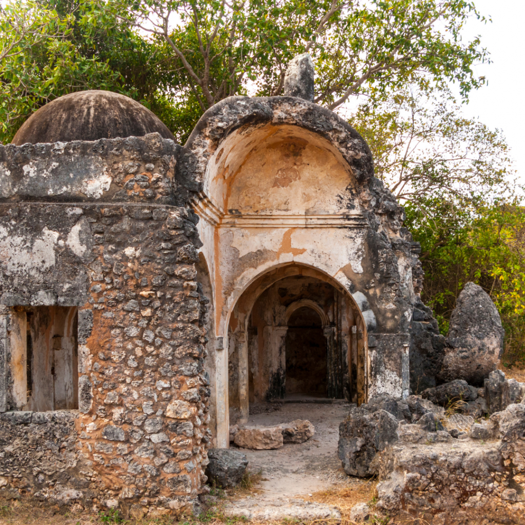 Tanzanian historic town of Kilwa Kisiwani