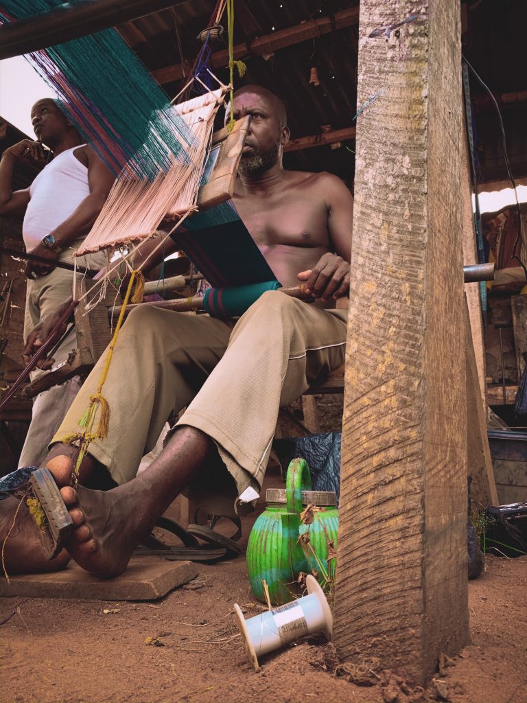 global base for Aso-Oke, Iseyin