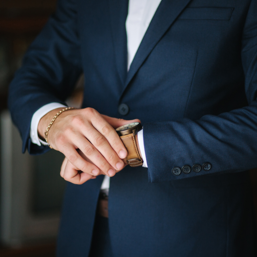 Cocktail Dress: Dark Blue Suit