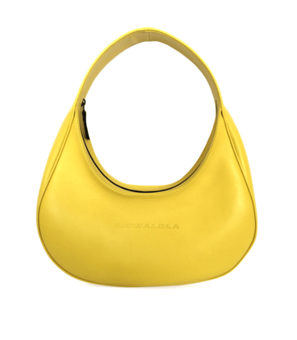 African designers Mowalola at Fablstyle yellow bag